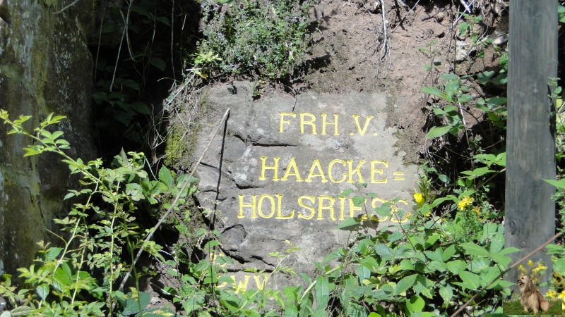 Ritterstein Nr. 121-1bb Frh. v. Haacke Holsriese.JPG - Ritterstein Nr.121  Frh. v. Haacke Holsriese                               